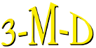 3-M-D logo